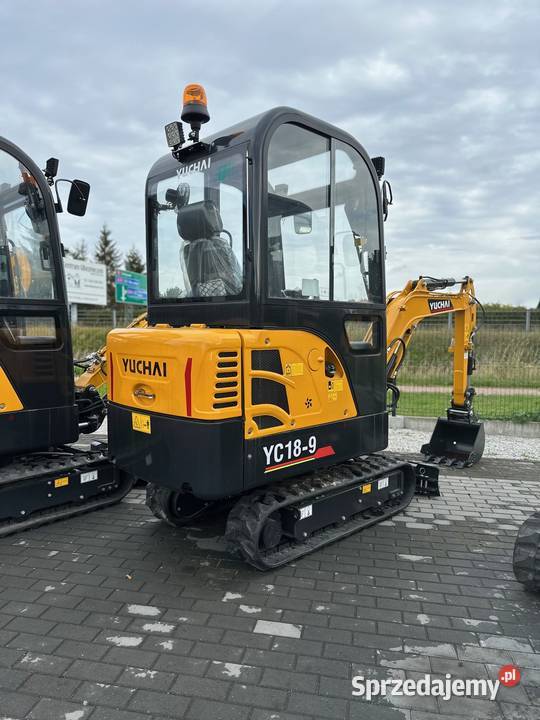 Nowa mini koparka NEX YUCHAI YC189 silnik Yanmar Warszawa