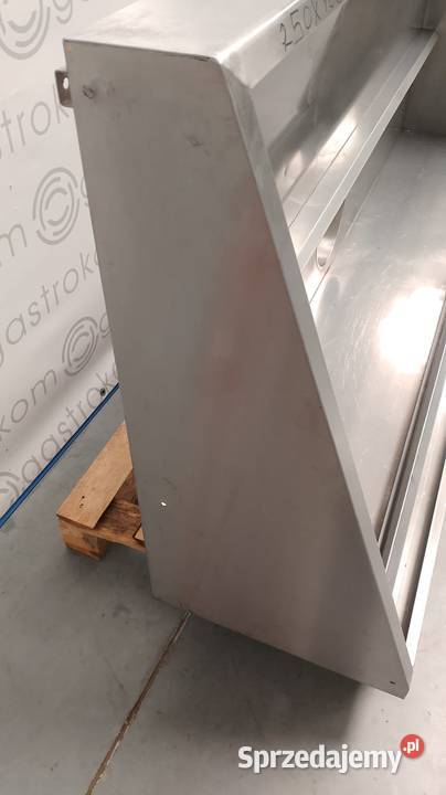 OKAP PRZYŚCIENNY SKOŚNY 250x100 Wrocław