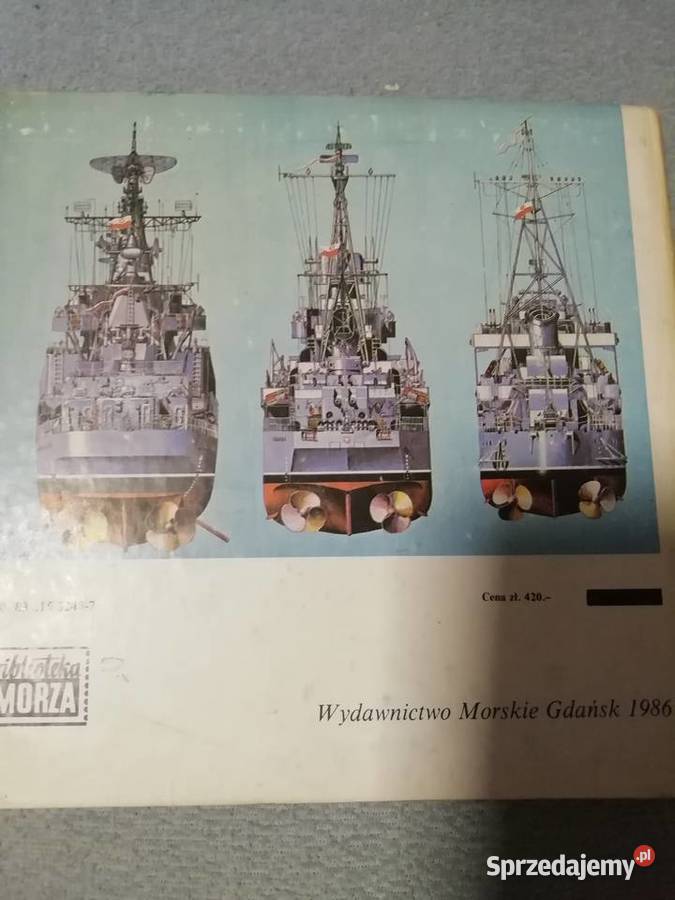 Polskie okręty wojenne 19451980 sprzedam