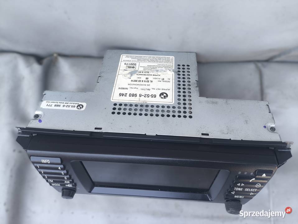BMW E39 X5 E53 RADIO NAWIGACJA WYŚWIETLACZ osobowe Radom