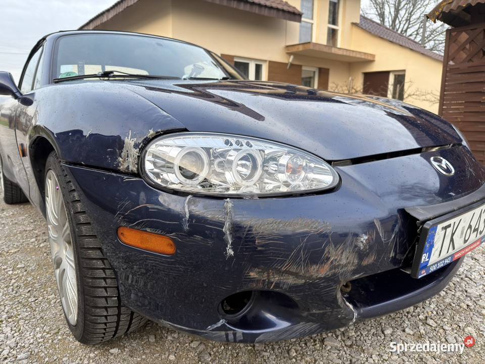 2003 Mazda MX5 NbFL skórzana tapicerka Momocicha