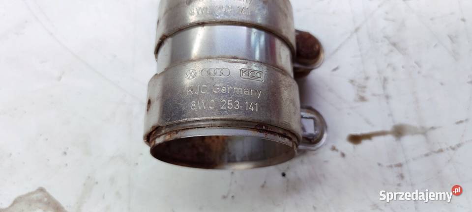 OBEJMA WYDECHU TŁUMIKA AUDI A4 B8 A5 8W0253141 Przystajń