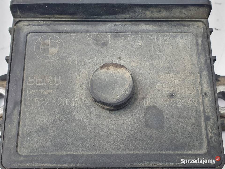 PRZEKAŹNIK ŚWIEC ŻAROWYCH BMW E87 20 D 780120002 osobowe Przekaźniki