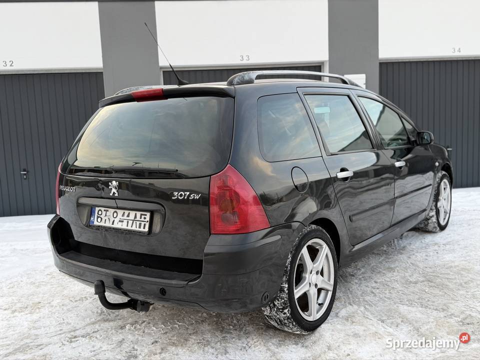 Peugeot 307 SW 20 Benzyna LPG Panorama Klima autoalarm Starogard Gdański