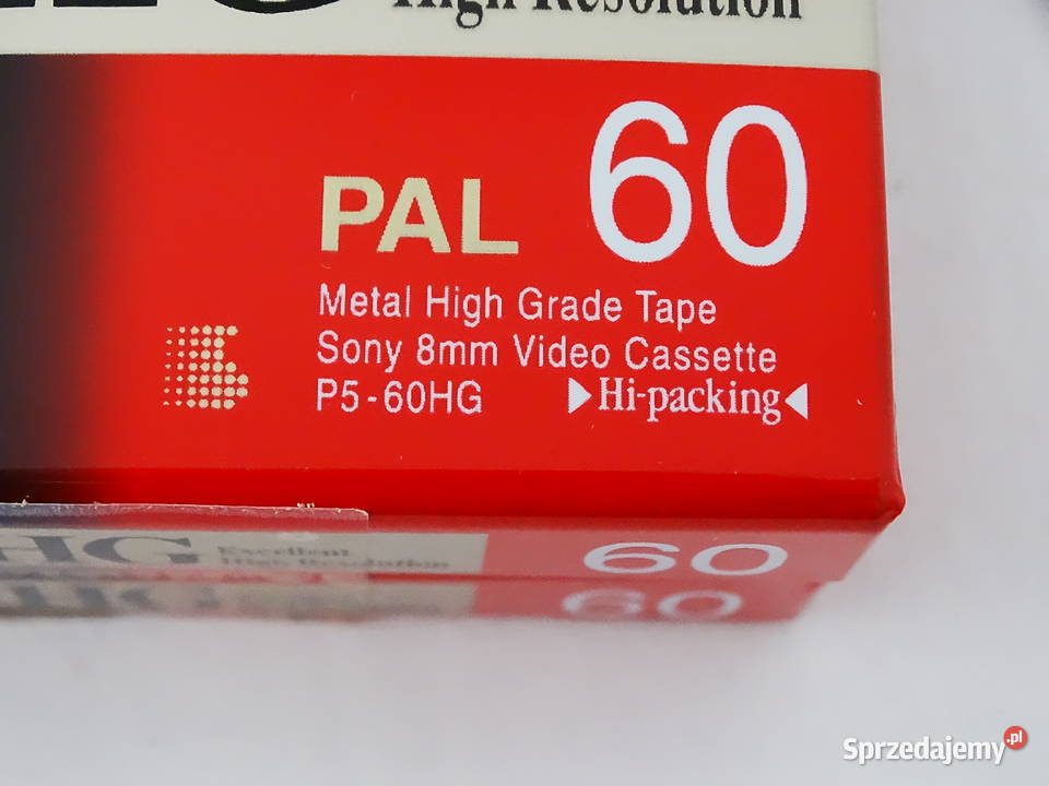 Sony Video 8 HG Excellent High Resolution PAL Biłgoraj