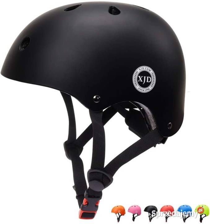 XJD dziecięcy kask na hulajnogę S czarny 4955 Gaszowice