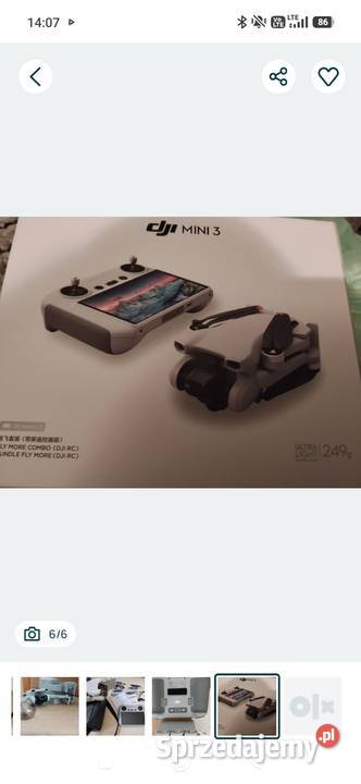 Dji 3 zest3bat Pozostałe podlaskie Białystok sprzedam