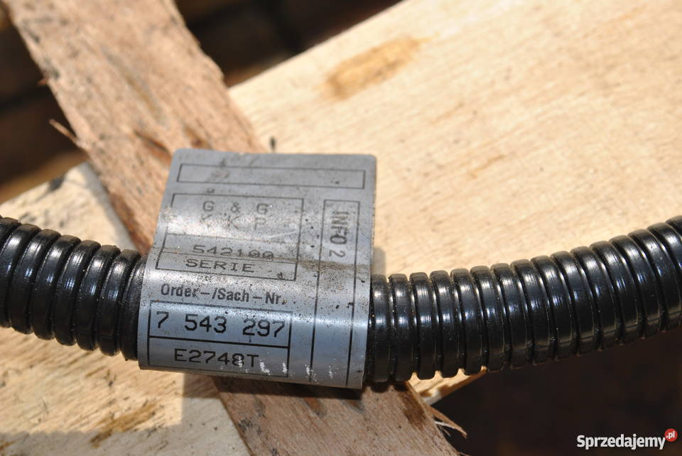 Przewód alternator rozrusznik wypr BMW E60 E61 Poręba