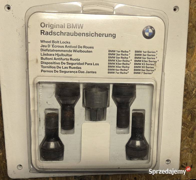 Bmw Śruby antykradzieżowe kół Akcesoria Pęcice