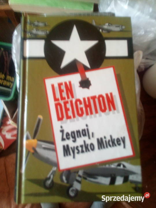 Zestaw LEN DEIGHTON MYŚLIWIEC i Żegnaj Myszko zestawy, kolekcje mazowieckie Warszawa