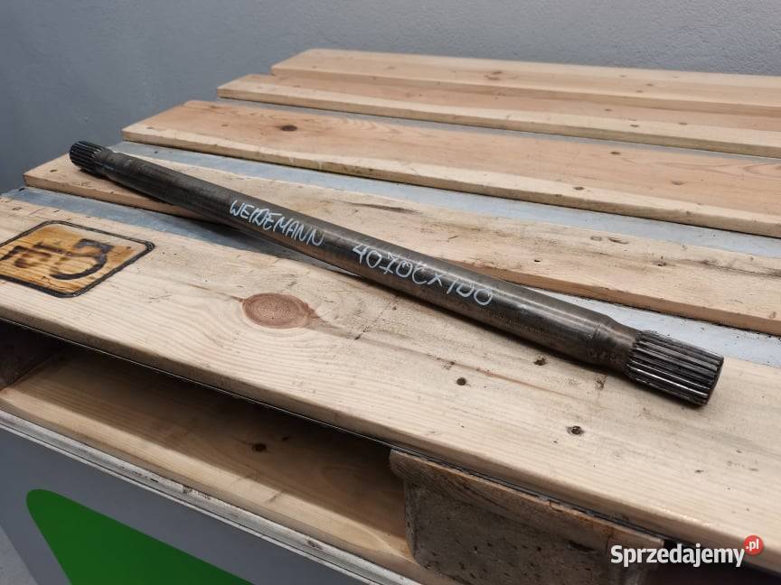 Półoś Weidemann 4070 CX100 Wilkowo sprzedam