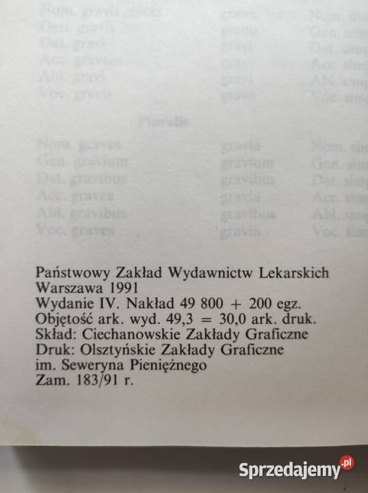 Podręczny słownik lekarski łacińskopolski i Kielce