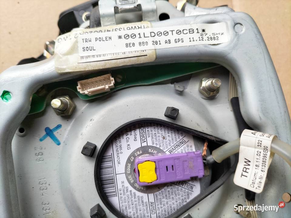 AUDI A38L A3 8L LIFT KIEROWNICA Kamień-Kolonia