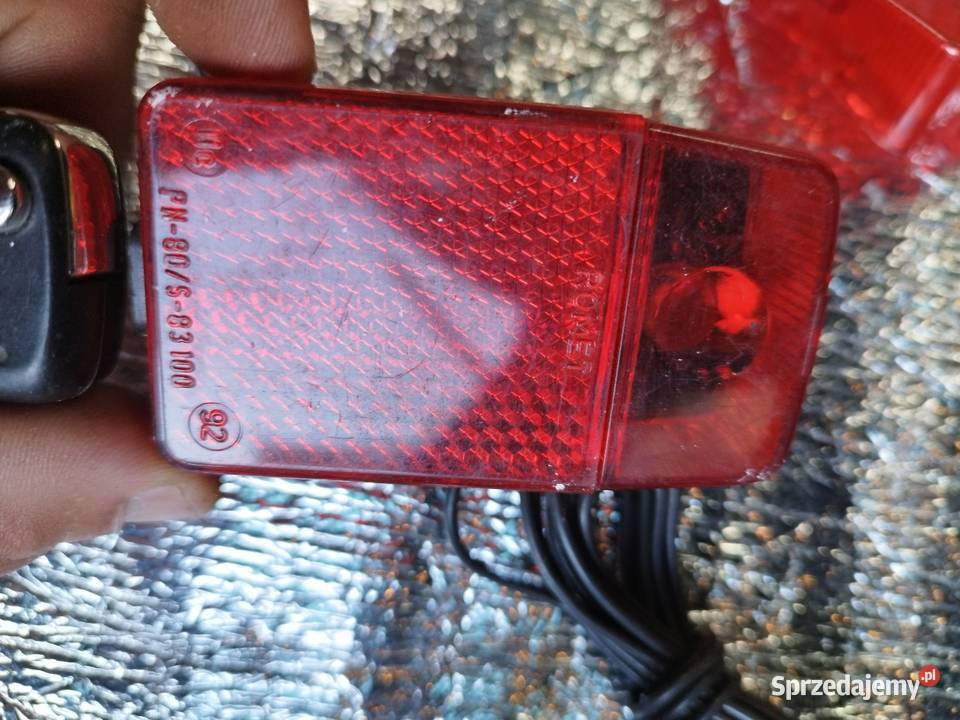 Wyprzedaż garażowa części Romet składak lampa