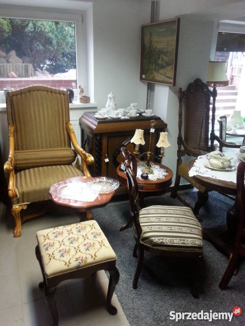 Antyki Kołobrzeg meble zegary obrazy porcelana