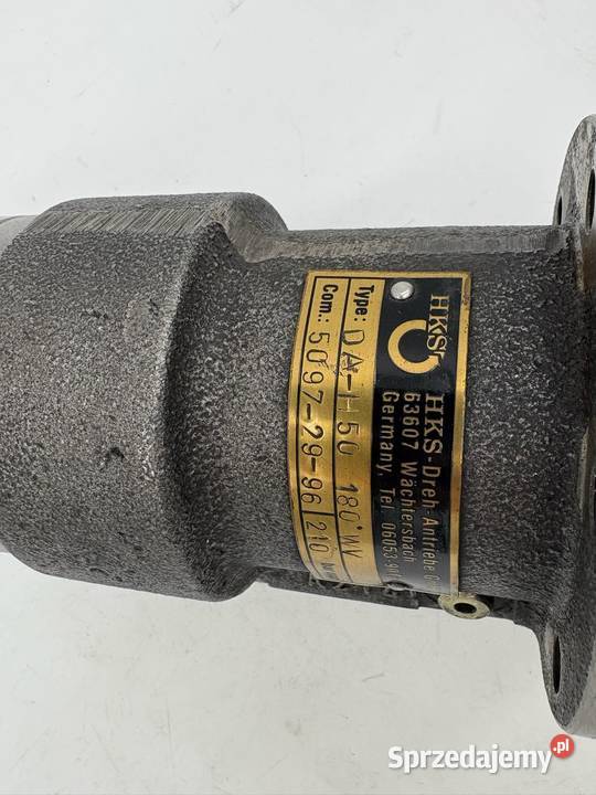 HKS DAH50 Rotary hydraulic actuator Warszawa