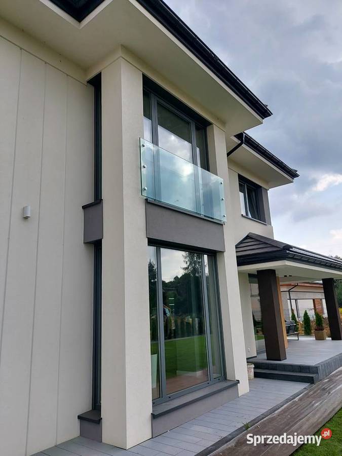 Balustrady szklane barierki balkon taras schody Tokarnia
