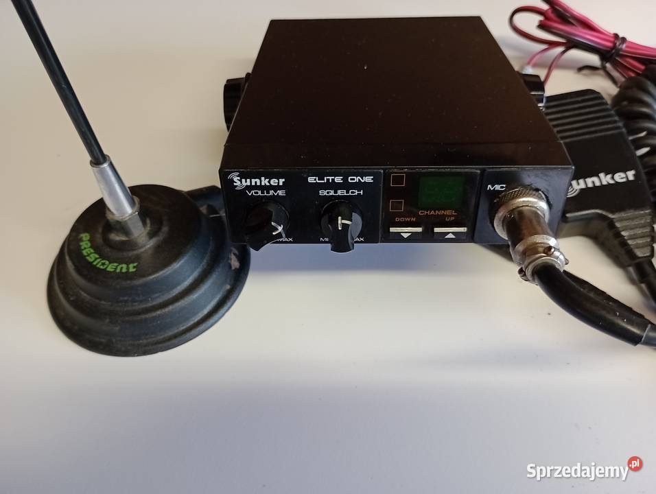 Radio cb sunker plus antena president florida na Ryki