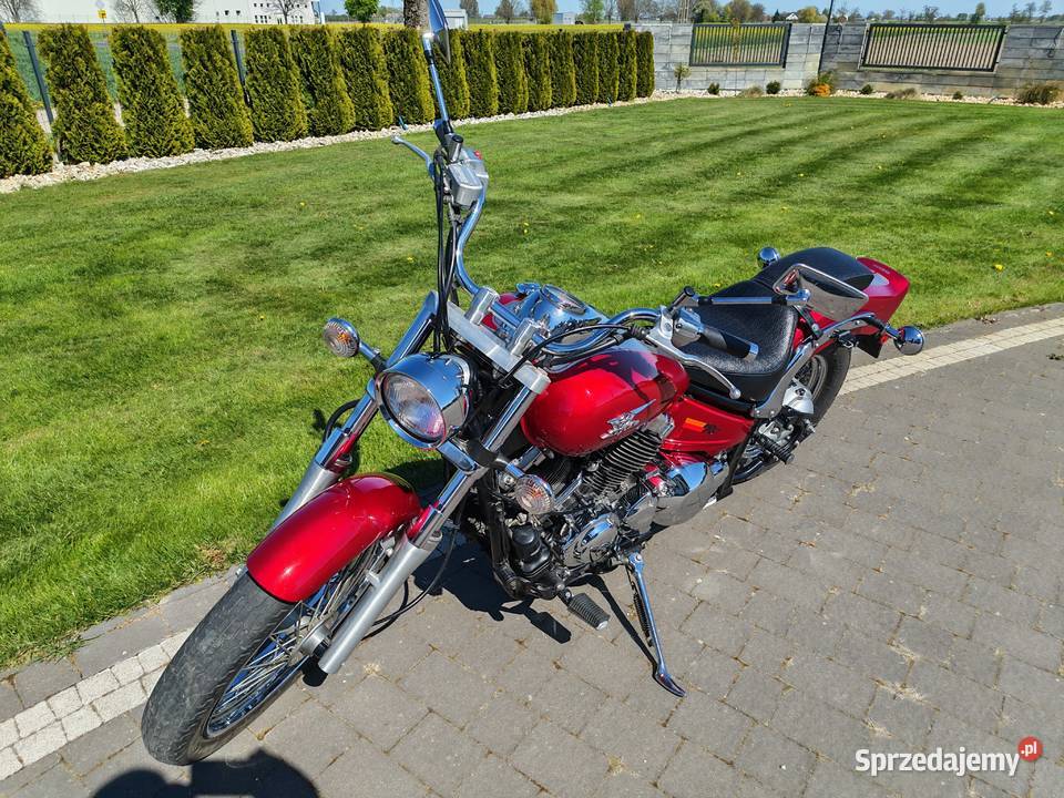 Motocykl Yamaha V Star 650 customs mały przebieg nieuszkodzony Motoryzacja Kościuszków