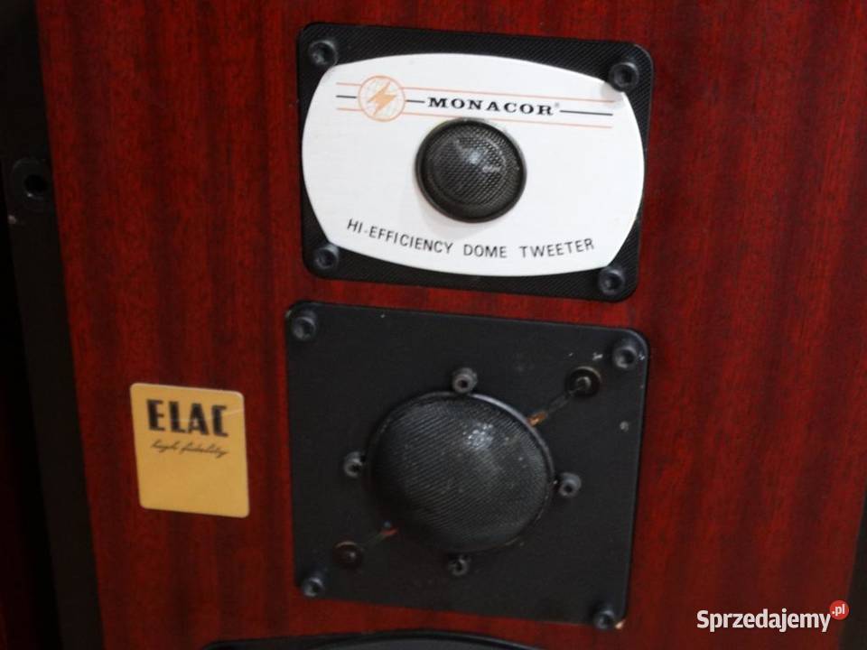 Audiofilskie kolumny Elac EL135 śliczne WYSYŁKA Jasło