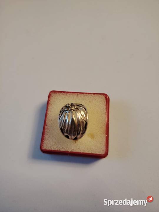 Pierścionek srebrny koszyczek Warmet Radom