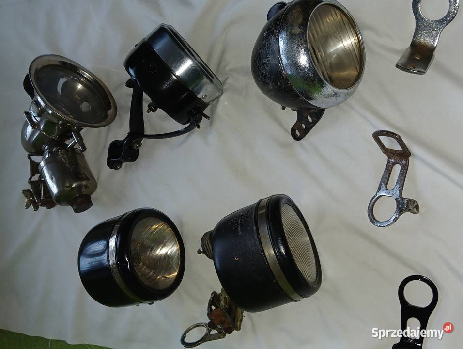 Stare lampy rowerowe Ząbkowice Śląskie sprzedam