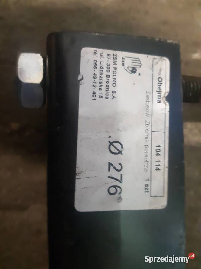 Obejma zbiornika powietrza 76 mm Koronowo