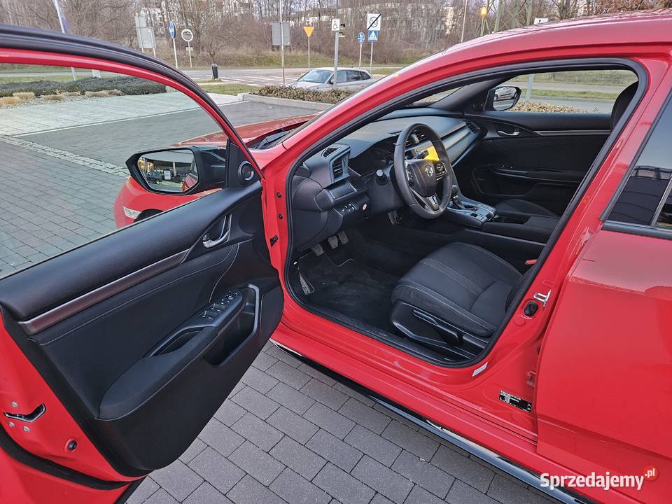 Honda Civic X Czytanie Znaków Asystent Pasa centralny zamek Katowice