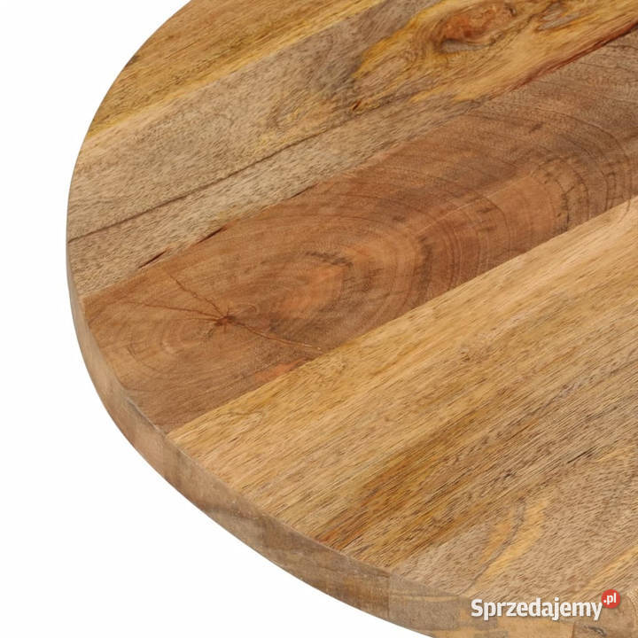 Blat stołu 140x60x38 owalny lite drewno mango Warszawa