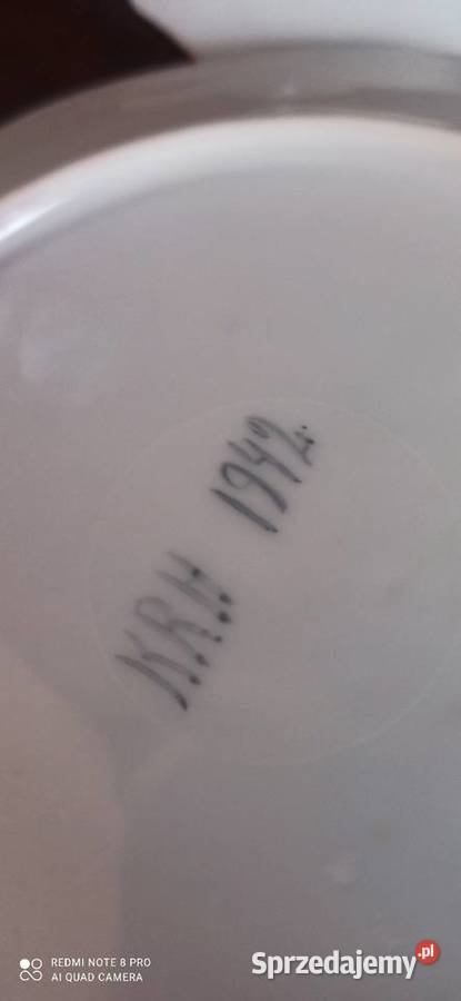 Talerzyk deserowy ręcznie malowane owoce Gdańsk