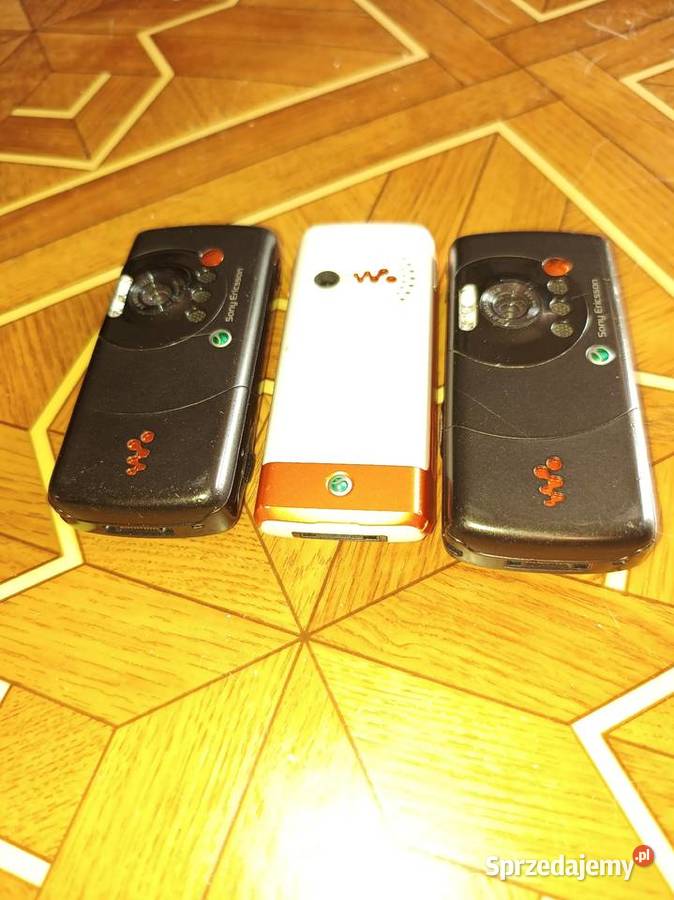 Sony Ericsson Walkman trzy sztuki Sony Ericsson Legnica