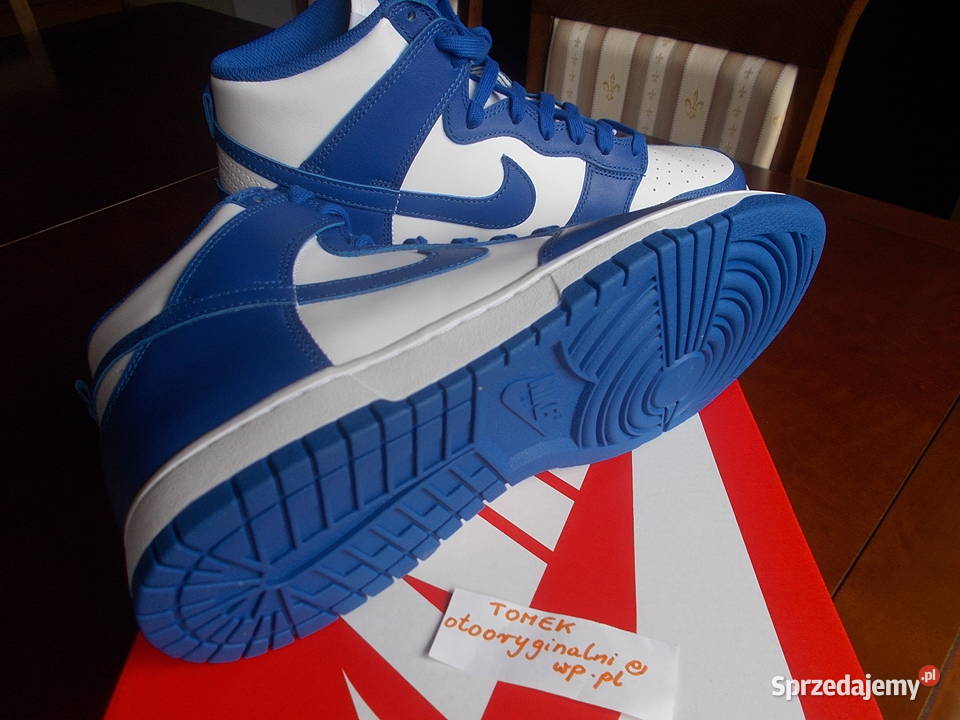 Eur 445 Nike Dunk High Game Royal Kentucky Poznań