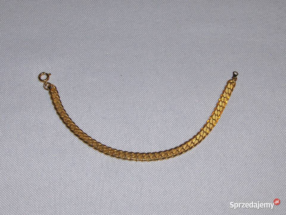 Pozłacana bransoletka Unisex 185 Łódź