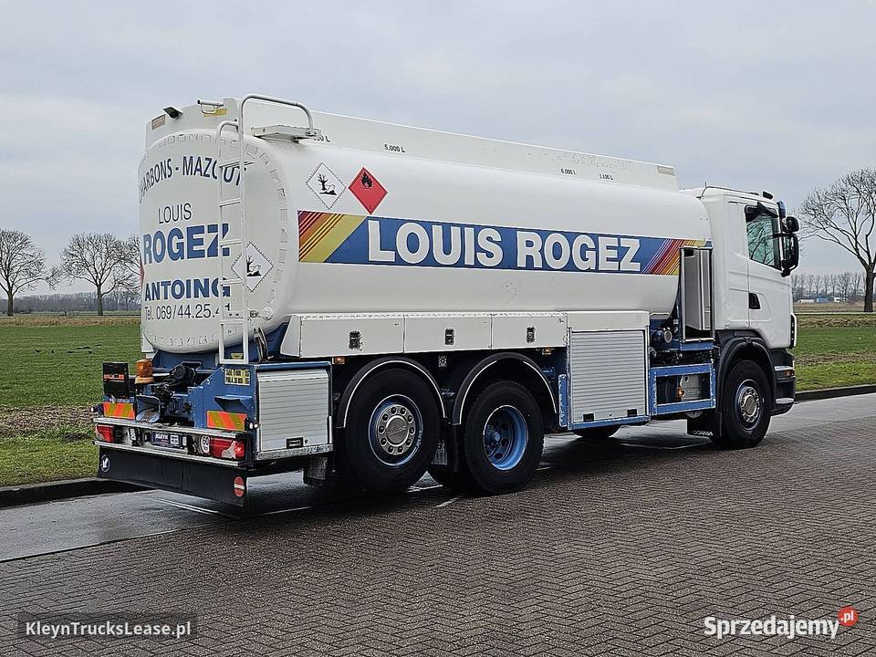 Scania G380 ATCOMEX 18000L FUEL cysterna 6x2