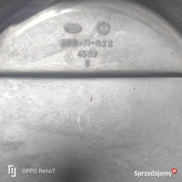 Kapa pokrywa silnika Jawa 350 ts638 Osłony łódzkie Łubno