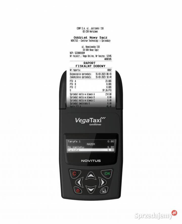 Novitus TXE Cezar2Vega Taxi Transport Mielec