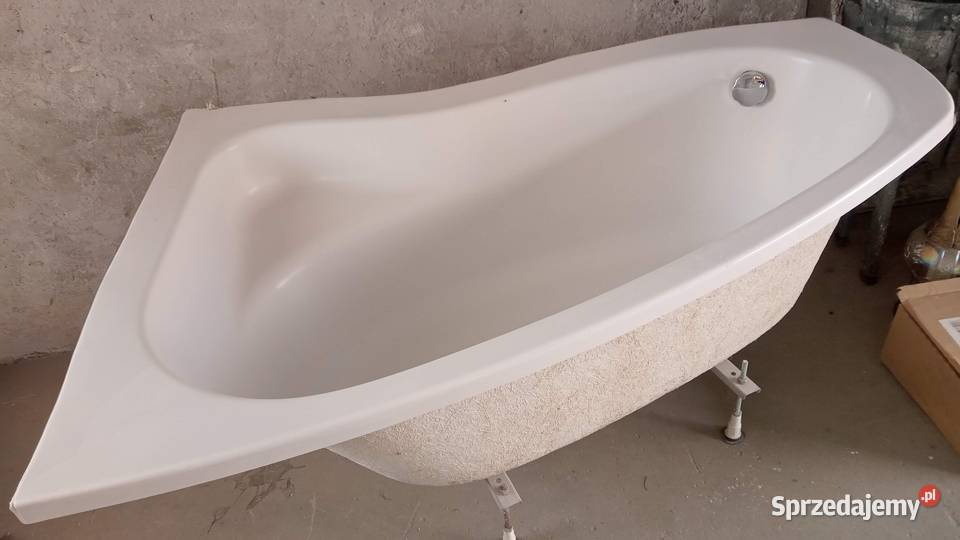 Cersanit Sicilia wanna asymetryczna 150x100 lewa Wanny Trzcinica