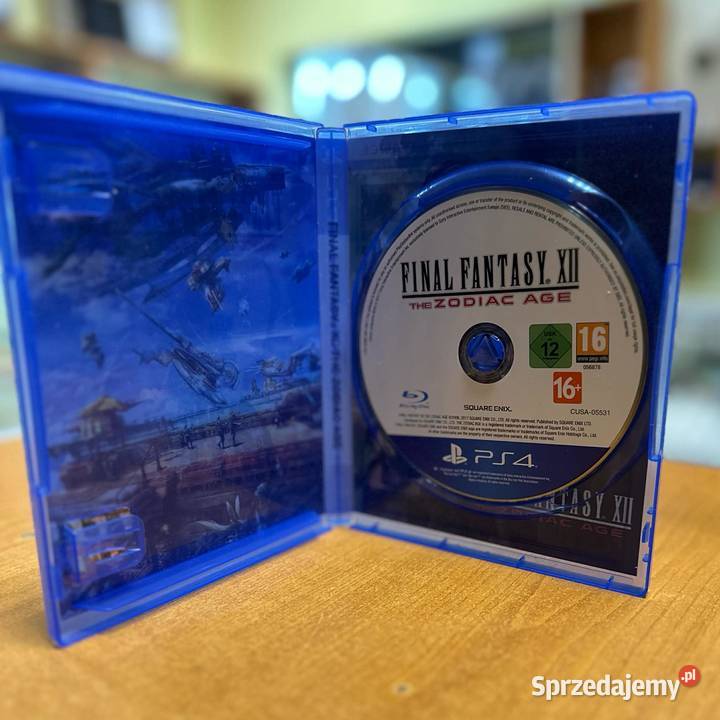 Gra na 4 Final Fantasy XII The Zodiac Age Elbląg