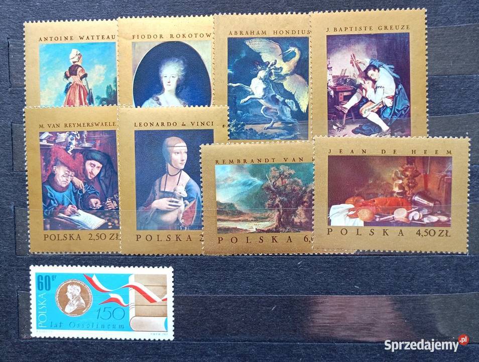 Znaczki polskie 1967 czyste Filatelistyka