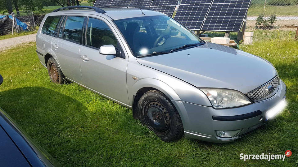 Mondeo kombi MK3 20 diesel 2007r Srebrny manualna
