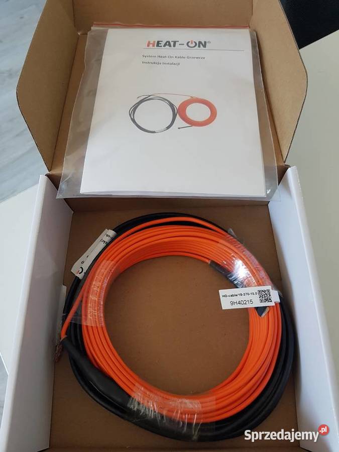 Kabel grzewczy na podjazdy rynny i schody Tarnowskie Góry sprzedam