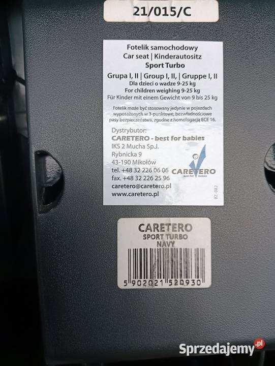 Fotelik samochodowy Przasnysz