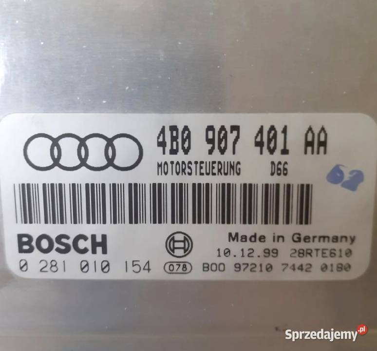 STEROWNIK SILNIKA AUDI A6 C5 PRZEDLIFT 25 TDI