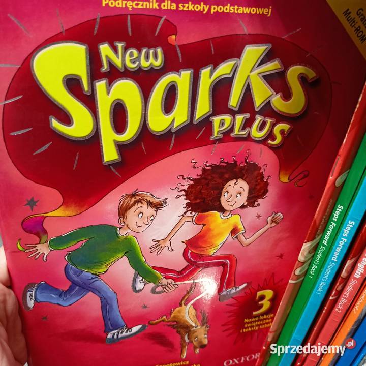 sparks plus 3 Oxford podręczniki szkolne mazowieckie sprzedam