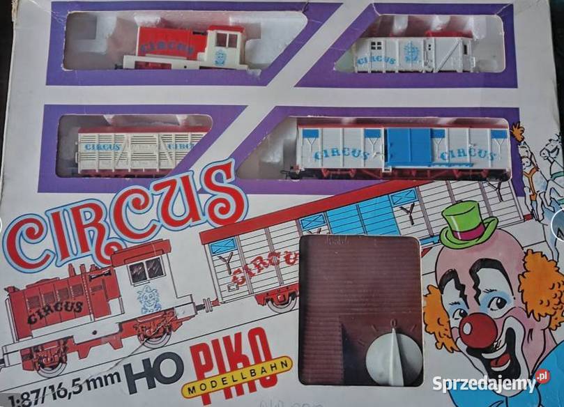 PIko kolejka CIRKUS do HO 3 lata+ Szczecin