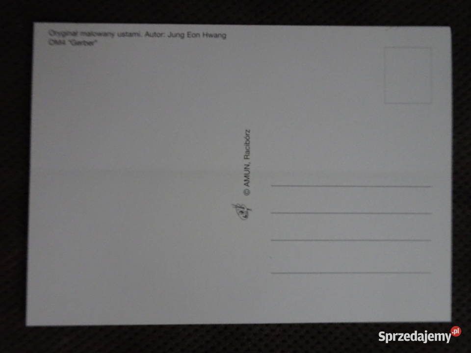 pocztówki okazjonalne z kwiatami mazowieckie Warszawa sprzedam