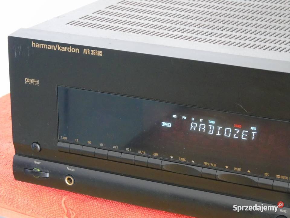 Wzmacniacz z radiem Harman Kardon AVR35RDS mocny Amplitunery Jasło sprzedam