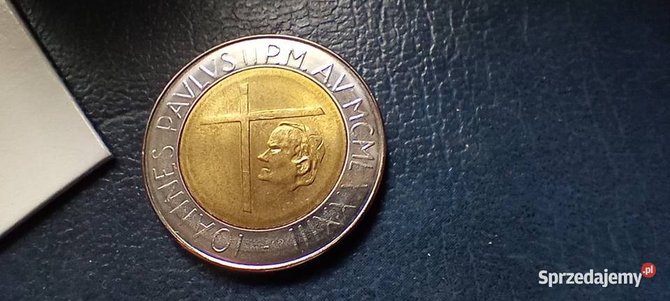 Stare monety 500 lir 1983 Watykan podkarpackie Lesko sprzedam