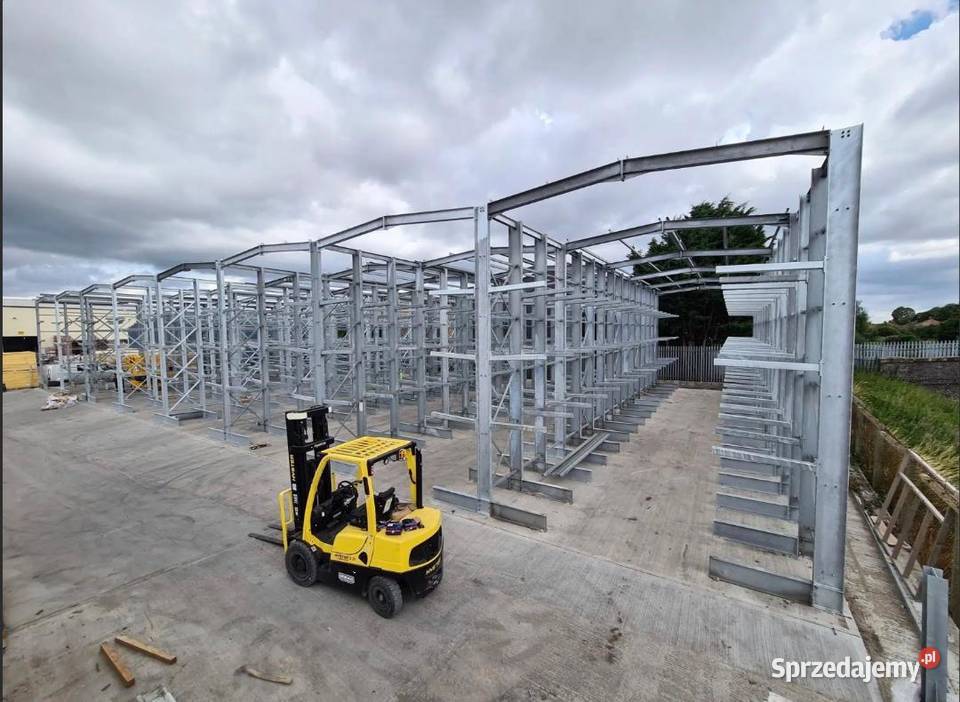 Regał magazynowy wspornikowy H600 konstrukcja Zamość