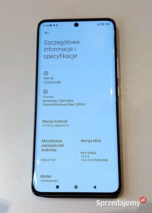 Xiaomi Redmi Note 13 Pro Plus 5G 512GB Warszawa